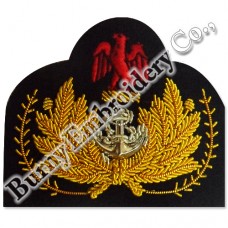 Bullion Blazer Hands Embroidered Emblems Insignia Badges